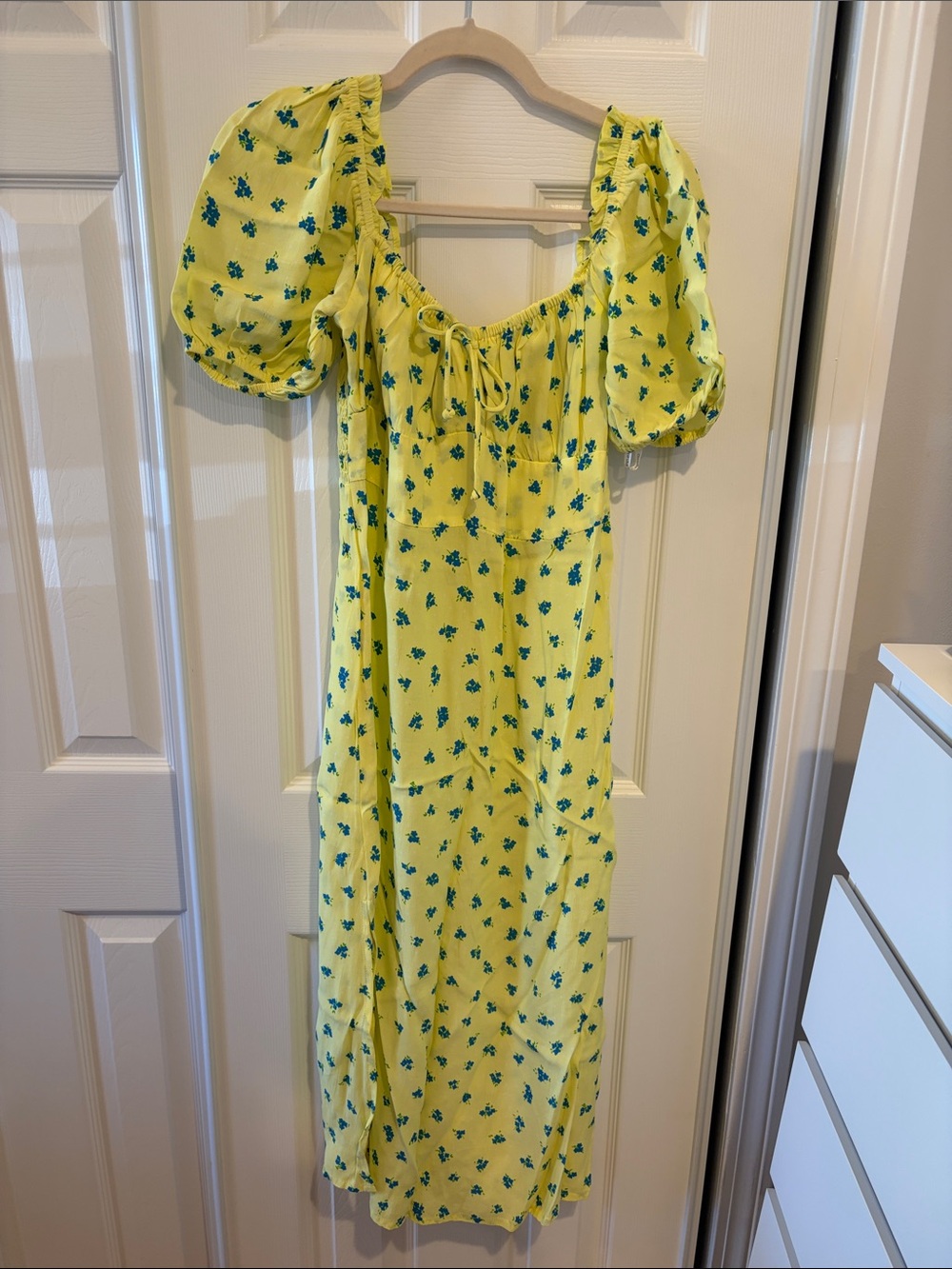 Faithfull The Brand Yellow Dress